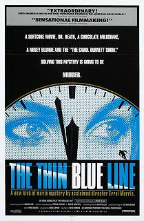 Постер Тонкая голубая линия (The Thin Blue Line)