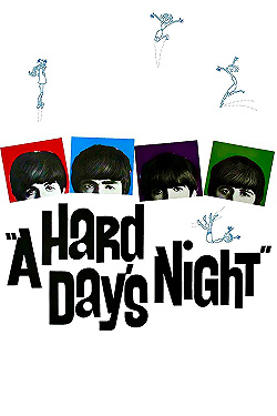 Постер The Beatles: Вечер трудного дня (1964)