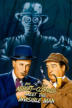 Постер Эббот и Костелло встречают человека-невидимку (1951)