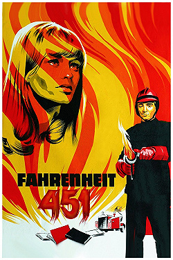 Постер 451º по Фаренгейту (1966)