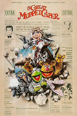 Постер Большое ограбление Маппетов (1981)
