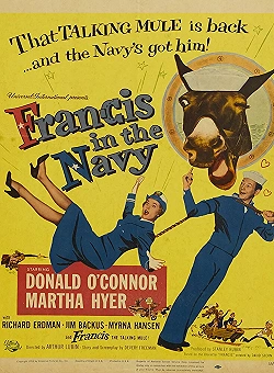 Постер Фрэнсис на флоте (1955)