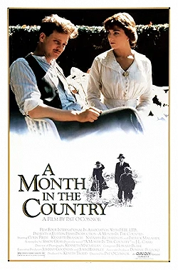 Постер Месяц в деревне (1987)
