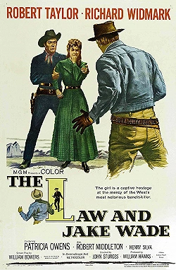 Постер Закон и Джейк Уэйд (1958)