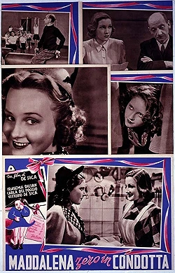 Постер Маддалена, ноль за поведение (1940)