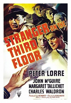 Постер Незнакомец на третьем этаже (1940)