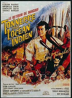Постер Возвращение Сюркуфа: гром над Индийским океаном (1966)