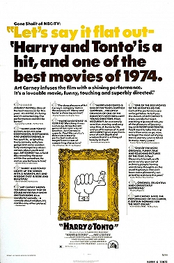 Постер Гарри и Тонто (1974)
